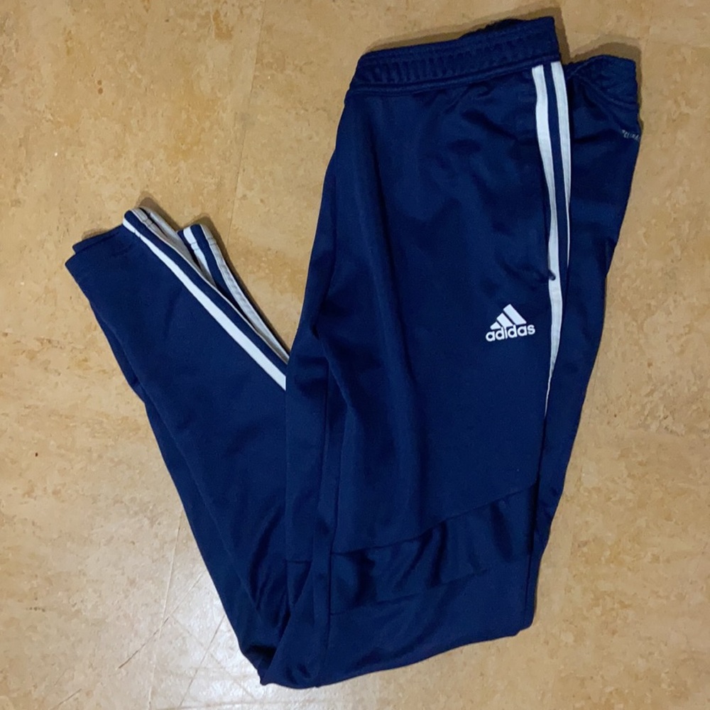 Adidas Track Pants Zipped bottoms and Zippered Pockets
